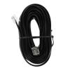 Angoily 7.6m Telephone Cord Pc Replacement Cable for Landline Phones Sound Durable Design Compatible with Fax Machines and Modems Black Cord view 1