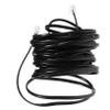 CIYODO Long Telephone Wire Phone Cord for Landline Black Phone Jumper Extension Cable Telephone Cables view 1
