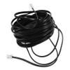 ARTIBETTER Black Telephone Cord for Landlines Sturdy Phone Cable Connectors Extension Wire view 1