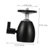 ARTIBETTER 2pcs 1/4 Inch Screw Head Flash Bracket Holder Mount for Camera Tripod Mount Adapter view 2