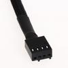 BOXUWFO HONGP 12in 5PCS 4 Pin Connector Case Fan Extension Power Connector Case Fan Extension Power Cable view 2