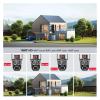 TWSYOXPR 16MP 8K WiFi Camera Outdoor 12X Zoom 360 Surveillance Three Screen CCTV Security Protection 6K 12MP Video Street Camera(US Plug,8K Camera) view 4