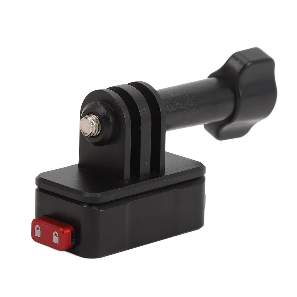 Action Camera Quick Release Base 1/4in Thread Quick Release Plate Tripod Mount with Lock Buckle for Recording Experiences