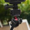 Action Camera Quick Release Base 1/4in Thread Quick Release Plate Tripod Mount with Lock Buckle for Recording Experiences view 3