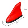 ZBBZBB Car Shark Fin Antenna Cover for Jeep Cherokee 2019-2024,Vehicle Shark Fin Shape Cover with Adhesive Tape, Antenna Replacement Fits Most Cars,Blue view 2