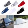ZBBZBB Car Shark Fin Antenna Cover for Jeep Cherokee 2019-2024,Vehicle Shark Fin Shape Cover with Adhesive Tape, Antenna Replacement Fits Most Cars,Blue view 4