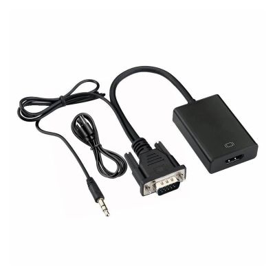 ACGTUY to HDMI-Compatible Converter Adapter Cable Full HD 1080P with Audio Output HD Adapter Compatible with The PC to HDMI Projector