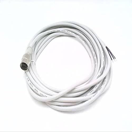 RADWELL Verified Substitute Y96E43SD5-SUB Substitute for OMRON Y96E-43SD5, CORDSET, M12, Female Straight, 4-PIN, 3-Wire, PVC, 5