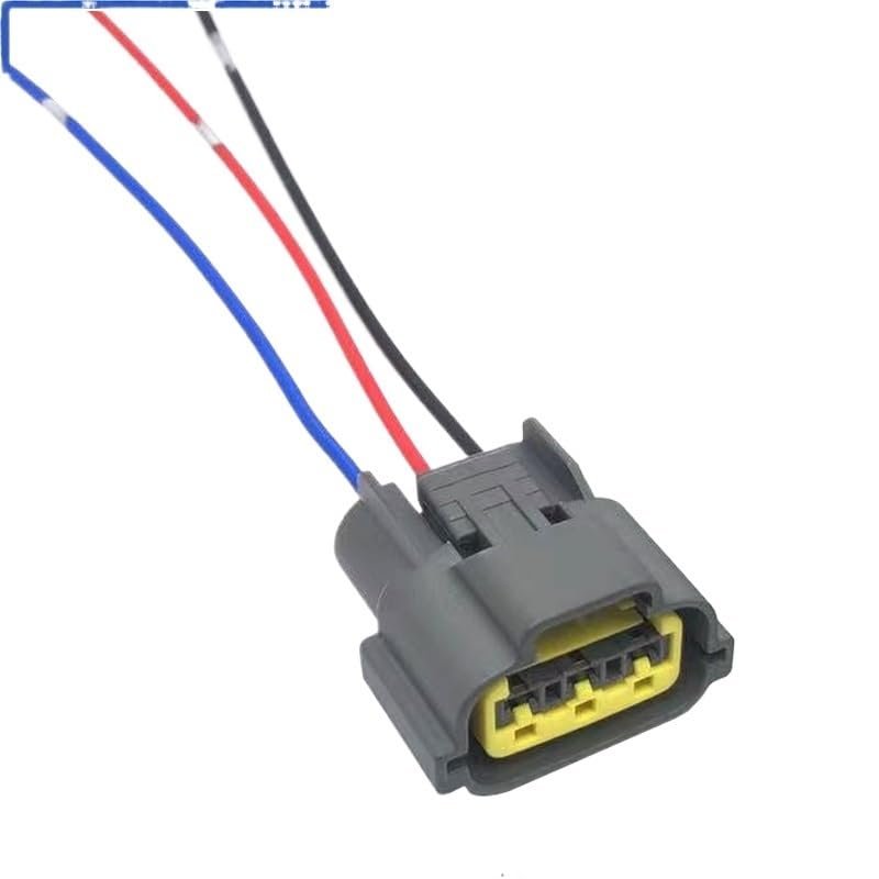 FTOMIKA Cars Connectors 1/5/10/20 Sets 3 Pin Female Ignition Coil Plug Water Proof Connector Wire Connector(3p Female,1 Set)