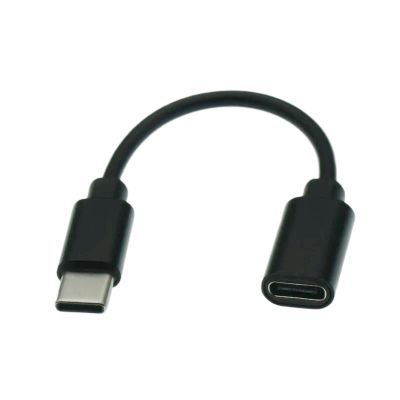 lowmountainswere USB C T/ype-C/i Extension Cord T/ype-C/i Male to Female Fast Date Short Cable Extensor Connector 0.1m 0.25m 0.5m 1m(0.5m)