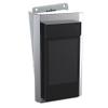 816HOU-PRO-002-304 8" x 16" Portrait Wedge Steel Housing for 2N IP Style (Surface), Black view 1