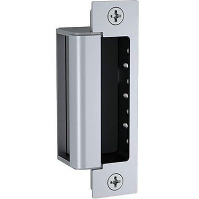 1600-CDB-630 1600 Series Complete Electric Strike for Deadbolt Locks with 1DB Faceplate Kit Satin Stainless Steel
