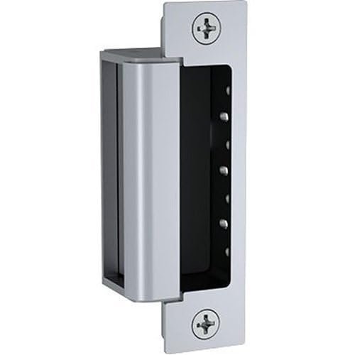 1600-CDB-630 1600 Series Complete Electric Strike for Deadbolt Locks with 1DB Faceplate Kit Satin Stainless Steel