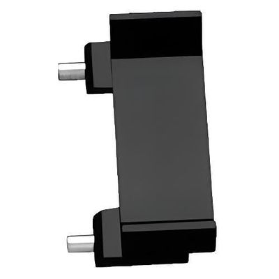 5204-1-1/4IN-BLK Electric Strike Lip Extension, 1 1/4", Black