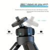 CAOJLjiaxiang-2012 Projector Mount Portable Mini Projector Tripod with 360  Rotating Head Suitable for Multi Device Projector Bracket Easy to Carry and Store Projector Bracket view 3