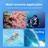 BTG Dive Case Housing for Insta360 Go 3S Go 3 Camera Accessories Diving Case Underwater Housing Shell Cage Supports 40M Deep Diving Scuba Snorkeling Swimming view 3