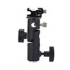 Camera Flash Holder of Long Lasting Aluminum Alloy Stand Mount Mount Adapter for Professional Photographers Black 1 Pack view 1