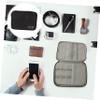 jojofuny Multipurpose Data Cable Travel Organizer Zipper Pouch u Disk Pouch Earphone Bag Case view 4