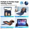 accrosoo Rotatable & Detachable Magnetic Keyboard Case for iPad Air 11-inch (M3 2025 /M2) & 11-inch Pro (4th,3rd,2nd,1st Gen) & 10.9" Air 5/4 th, with Trackpad,Backlits, Full Protect, Blue view 2