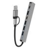 Happyyami USB Hub Splitter with Type- Multi-Device Adapter for Laptop and Computer Faster Data Transfer and Versatile Connectivity for view 1
