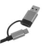 Happyyami USB Hub Splitter with Type- Multi-Device Adapter for Laptop and Computer Faster Data Transfer and Versatile Connectivity for view 4