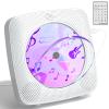CD Player with Speakers CD Players for Home: Desktop Wall CD Player Bluetooth Portable Kegaudio with Dust Cover LCD Screen Display FM Radio USB AUX Jack Remote Control view 1