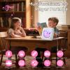 CD Player with Speakers CD Players for Home: Desktop Wall CD Player Bluetooth Portable Kegaudio with Dust Cover LCD Screen Display FM Radio USB AUX Jack Remote Control view 2