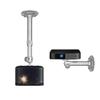 CAOJLjiaxiang-2012 Projector Mount Projector Bracket Hanging Wall Universal Telescopic Projector Fixed Bracket Hanging Ceiling Bracket  Projector Bracket(Silver) view 1