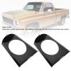 Behind Seat Speaker Brackets:1 Pair Steel Cab Corner Speaker Brackets,for Chevy GMC C10 1973 to 1987,Secure and Stylish Solution view 2