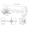 CAOJLjiaxiang-2012 Projector Mount Wall Mount Full Motion Retractable Universal Projector Hanger Bracket Loading 15kgs Projector Bracket view 2
