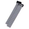 2pcs Silicone Watch Bands Replacement for Fitbit Charge 6/5, Soft Closure System, Breathable & Stylish Design, Fits 6.3-8.5 inch Wrists (Gray Orange) view 1