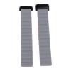 2pcs Silicone Watch Bands Replacement for Fitbit Charge 6/5, Soft Closure System, Breathable & Stylish Design, Fits 6.3-8.5 inch Wrists (Gray Orange) view 4