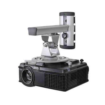 CAOJLjiaxiang-2012 Projector Mount Office Universal Aluminum Alloy Projector Bracket Rotating Projector Ceiling Wall Mount Bracket Projector Bracket(Silver)
