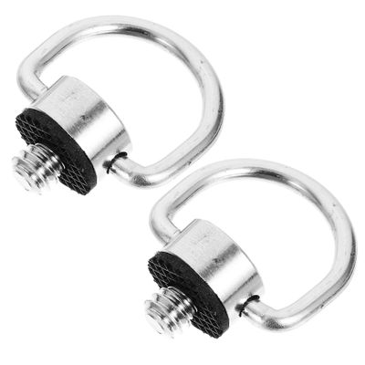 ARTIBETTER Quick Release Plate Screw for Camera 2pcs Stainless Steel Tripod Mounting Plate Screw 1/4-20 Camera d Ring Mounting