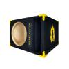 30HZ Reinforced Competition Single Ported Sub Box Sub Woofer Enclosure Speaker Box Car Audio Subwoofer Ground Shaker Box Ground-Shaker (Goku Yellow, 15") view 1