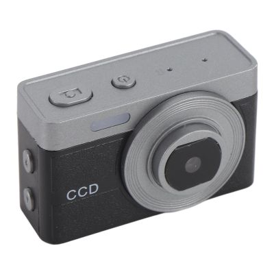 1080P High Definition Digital Camera Lightweight Small Camera for Campus (Black)