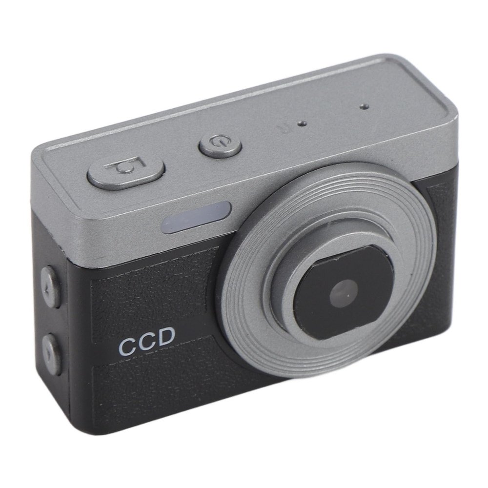 1080P High Definition Digital Camera Lightweight Small Camera for Campus (Black)