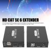 Zopsc HDMI Extender, 1080P HD Multimedia Interface Extender for DTS PC HDCP, 1080P Full HD Multimedia Interface to Ethernet Adapter for DTS PC HDCP (US Plug) view 3