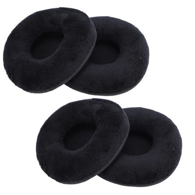 4Pcs Earphone Ear Pads for ATH S200BT SJ33 ESW9 ESW10 ES10 ATH SJ Series ATH ES Series, Foam Headphones Earpads Cushions. (Black)