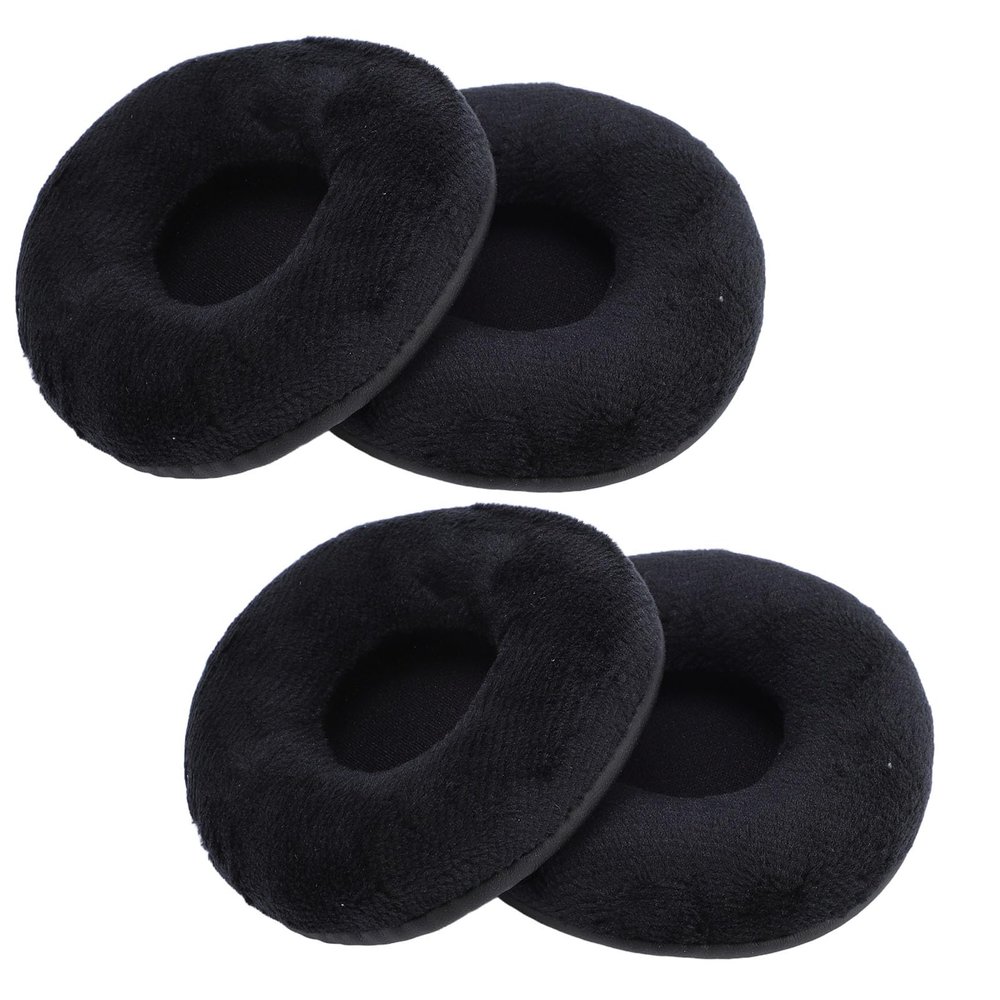 4Pcs Earphone Ear Pads for ATH S200BT SJ33 ESW9 ESW10 ES10 ATH SJ Series ATH ES Series, Foam Headphones Earpads Cushions. (Black)