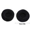 4Pcs Earphone Ear Pads for ATH S200BT SJ33 ESW9 ESW10 ES10 ATH SJ Series ATH ES Series, Foam Headphones Earpads Cushions. (Black) view 4