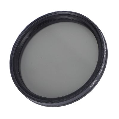 Circular Polarizing Lens Filter CPL Polarizer for Camera Lens Polarization Scenery Photography Aluminum Alloy Optical Glass (46mm)