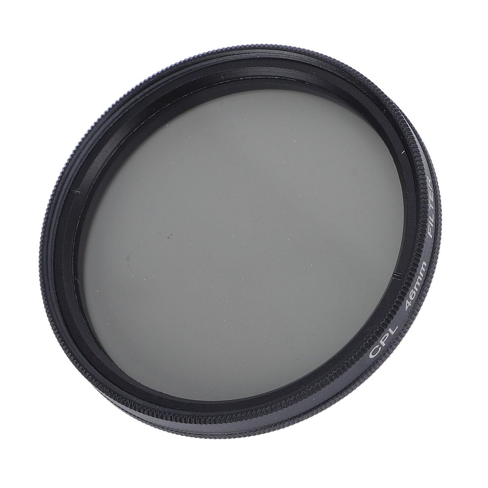 Circular Polarizing Lens Filter CPL Polarizer for Camera Lens Polarization Scenery Photography Aluminum Alloy Optical Glass (46mm)