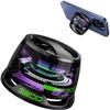 Portable Bluetooth Speakers Wireless,Shower Speaker Waterproof G200 Pro with Upgraded Bluetooth 5.4, Magnetic Phone Stand, Mini Outdoor Loudspeaker with RGB Light for Home/Travel/Bathroom-Black view 1