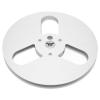 7 Inch Empty Reel Tape for TEAC Sound Quality Improvement Universal Aluminum Alloy 7 Inches 3 Hole Design NAB Flange (Silver) view 1