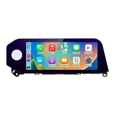 Android 13 Car Radio for Lexus ES 2022 2023 Stereo Replacement Upgrade with Carplay Android Auto 12.3 inch IPS Touch Screen with Bluetooth 4G WiFi DSP GPS Navigation FM 128GB