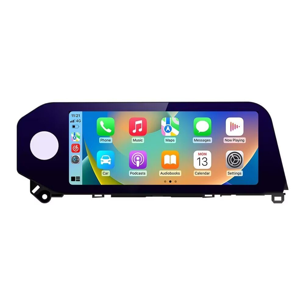 Android 13 Car Radio for Lexus ES 2022 2023 Stereo Replacement Upgrade with Carplay Android Auto 12.3 inch IPS Touch Screen with Bluetooth 4G WiFi DSP GPS Navigation FM 128GB