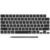 Bfenown Replacement Keyboard keycap Keycaps Keys for MacBook Air Retina 13.6'' M4 A3240 MW133LL/A MW123LL/A, 15'' M4 A3241 MW1L3LL/A MW1M3LL 2025 Year (Midnight) view 1