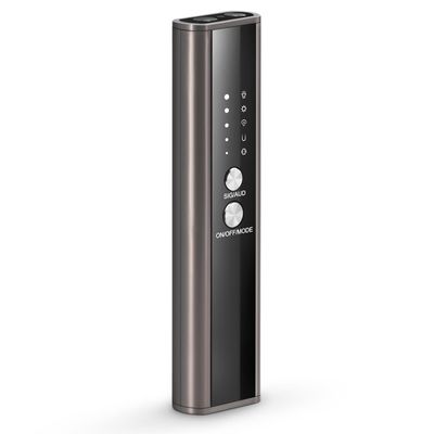 AMOYFILTER KT-02 Hidden Camera Detector, 2025 New, 4 Modes to Detect Spy Cameras, Bugs, GPS Trackers, with Flashlight, Audible Alarm/Beeping Mode, for Hotels, Cars, Offices, KT-02-B