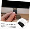 Angoily Holder Case Aluminum Alloy Storage Box for Memory Cards Slots Compact Lightweight Scratchproof Dustproof view 3